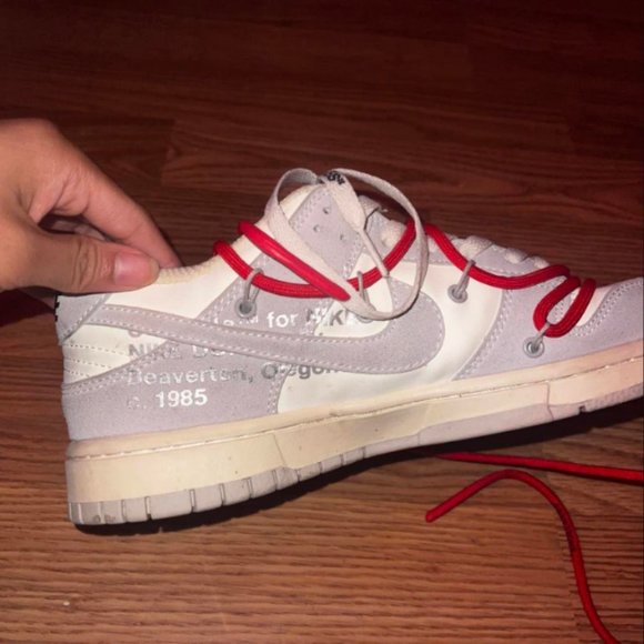Size 8.5 - Nike Dunk Low x Off-White (real receipt included) Off-White main image 6